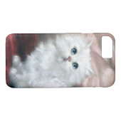 Coques Case-Mate iPhone White Kitten, Carl Kahler (Dos (Horizontal))