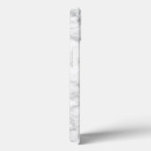 Coques Case-Mate iPhone White Marble Stone Pattern (Verso / Droite)