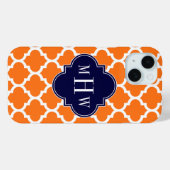 Coques Case-Mate iPhone White Moroccan (Verso (horizontal))