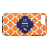 Coques Case-Mate iPhone White Moroccan (Dos (Horizontal))