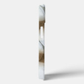 Coques Case-Mate iPhone White Orbs et Brown Circles (Verso / Droite)