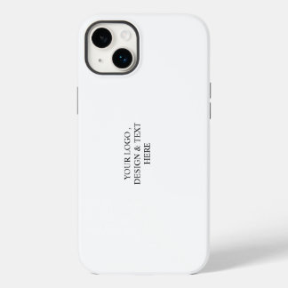 Coque Pour iPhone 14 Plus White Personalized – Your Logo & Text Here