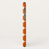 Coques Case-Mate iPhone White polka crosses (Dos/Gauche)