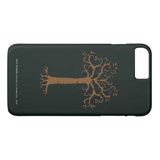 Coques Case-Mate iPhone White Tree of Gondor (Dos (Horizontal))