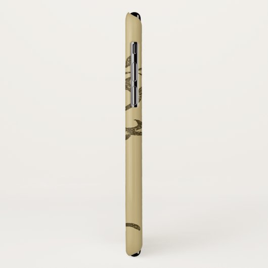 Coques Case-Mate iPhone White Tree of Gondor (Dos/Gauche)