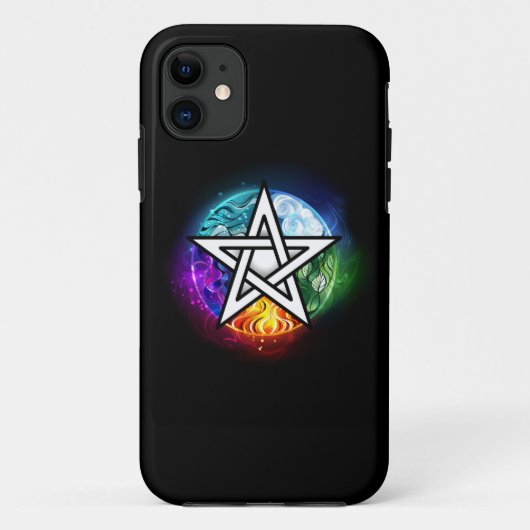 Coques Case-Mate iPhone Wiccan pentagram (Dos)