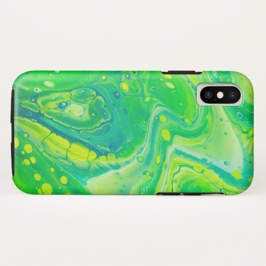 Coques Case-Mate iPhone Wild Acrylic Fluide Art Abstract (Dos (Horizontal))