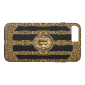 Coques Case-Mate iPhone Wild Cheetah Monogram (Dos (Horizontal))