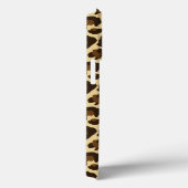 Coques Case-Mate iPhone Wild Custom Chic Gold lèvres Cadeau Beauté Girly (Verso / Droite)