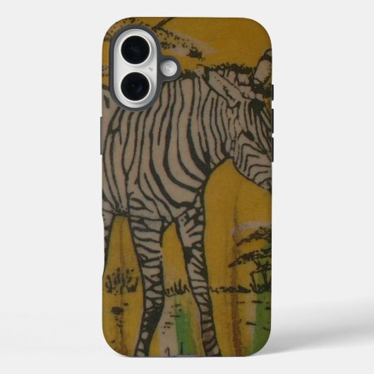 Coques Case-Mate iPhone Wild Life Kenya African Safari Zebra (Verso)
