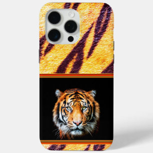 Coque iPhone 15 Pro Max WILD NATURE - collection de dessins TIGER