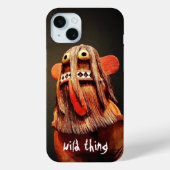 Coques Case-Mate iPhone Wild Thing Kachina Doll Visage Photo Fun Cute (Verso)