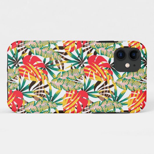 Coques Case-Mate iPhone Wild Tropical Palm Leaves (Dos (Horizontal))