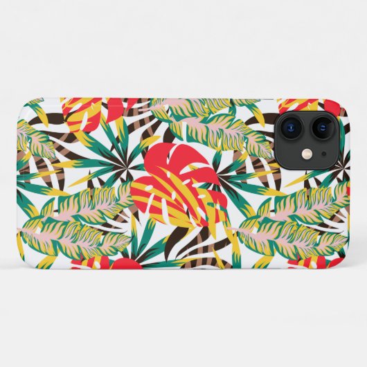 Coques Case-Mate iPhone Wild Tropical Palm Leaves (Dos (Horizontal))