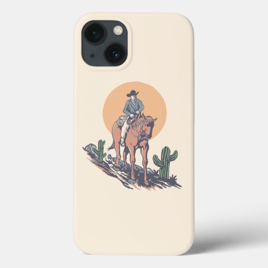 Coques Case-Mate iPhone Wild West Cowboy (Verso)