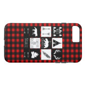 Coques Case-Mate iPhone Wilderness rustique & Animaux Luminjack Plaid (Dos (Horizontal))
