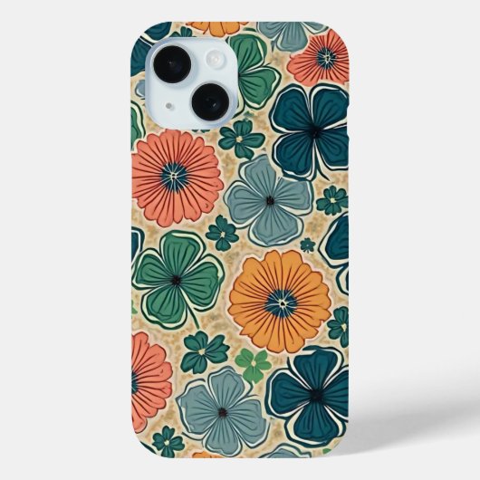 Coques Case-Mate iPhone Wildflowers Harmonious Tones (Verso)