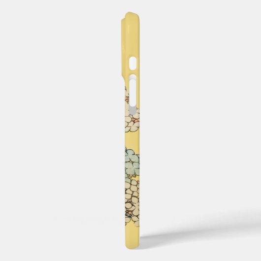 Coques Case-Mate iPhone Wildflowers Yellow iPhone / iPad case (Verso / Gauche)