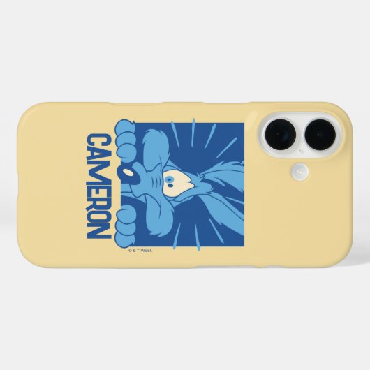 Coques Case-Mate iPhone WILE E. COYOTE™ Shocked Expression (Verso (horizontal))