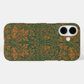 Coques Case-Mate iPhone William Morris 1881 Oiseaux, Motif floral lapin (Verso (horizontal))