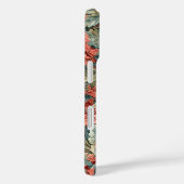 Coques Case-Mate iPhone William Morris Acanthe Rouille Rouge Sauge Vert (Verso / Droite)