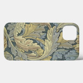Coques Case-Mate iPhone William Morris Acanthus Feuille Floral Art Nouveau (Verso (horizontal))