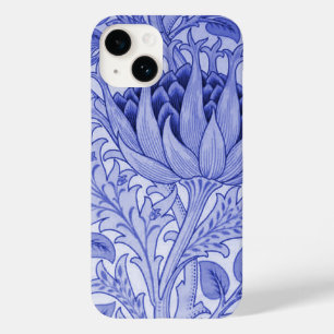 Coque Pour iPhone 14 William Morris Artichoke Indigo Blue