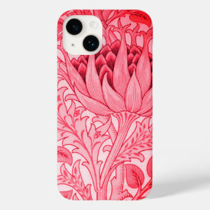 Coque Pour iPhone 14 William Morris Artichoke Red Scarlet Crimson