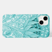 Coques Case-Mate iPhone William Morris Artichoke Turquoise (Verso (horizontal))
