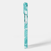 Coques Case-Mate iPhone William Morris Artichoke Turquoise (Verso / Gauche)