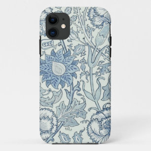 Case-Mate iPhone Case William Morris Beau motif floral, bleu, rose