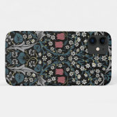 Coques Case-Mate iPhone William Morris Blackthorn Floral Art Nouveau (Dos (Horizontal))