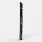 Coques Case-Mate iPhone William Morris Blackthorn Floral Art Nouveau (Dos/Droite)