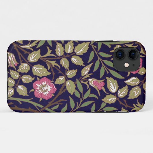 Coques Case-Mate iPhone William Morris Briquet Floral Art nouveau (Dos (Horizontal))