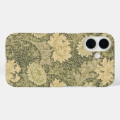 Coques Case-Mate iPhone William Morris Chrysanthemum Fleur d'âge (Verso (horizontal))