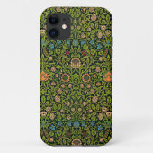 Coques Case-Mate iPhone William Morris - Columbine, vert foncé, (Dos)