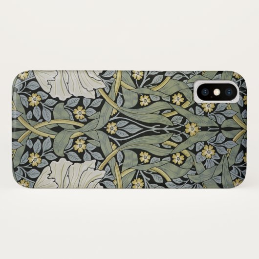 Coques Case-Mate iPhone William Morris - Conception Motif Pimpernel (Dos (Horizontal))