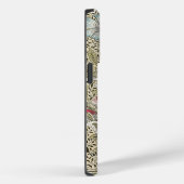 Coques Case-Mate iPhone William Morris Corncockcocktail Rose avec initial (Verso / Droite)