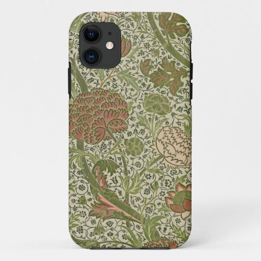 Coques Case-Mate iPhone William Morris Cray Fleur de Sauge Floral Botaniqu (Dos)