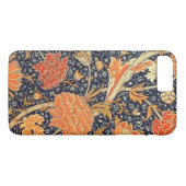 Coques Case-Mate iPhone William Morris Cray Floral Art nouveau Motif (Dos (Horizontal))