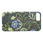 Coques Case-Mate iPhone William Morris Fleur d'antiquité aux algues marine (Dos (Horizontal))