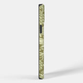 Coques Case-Mate iPhone William Morris Fleur verte tournesol (Verso / Droite)