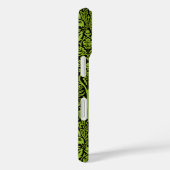 Coques Case-Mate iPhone William Morris Frère Lapin Vert Sauge Noir (Verso / Droite)