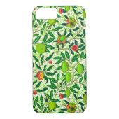Coques Case-Mate iPhone William Morris Fruit exotique, Vert citron vert (Dos)