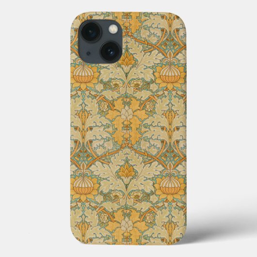 Coques Case-Mate iPhone William Morris Golden Floral Design (Verso)