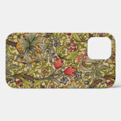 Coques Case-Mate iPhone William Morris Golden Lily (Verso (horizontal))