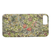Coques Case-Mate iPhone William Morris Golden Lily Motif restauré (Dos (Horizontal))