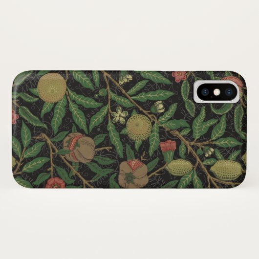 Coques Case-Mate iPhone William Morris grenade classique fruits (Dos (Horizontal))