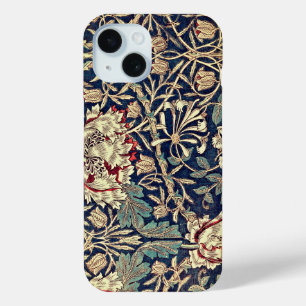 Coque Pour iPhone 15 William Morris Honeysuckle Design Élégance Vintage