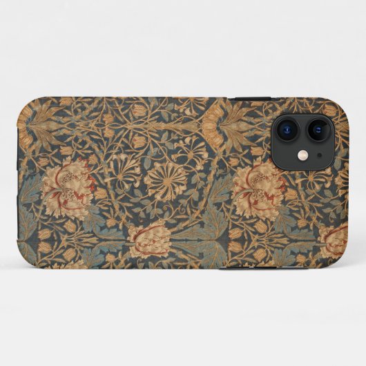 Coques Case-Mate iPhone William Morris Honeysuckle Rich Wallpaper (Dos (Horizontal))